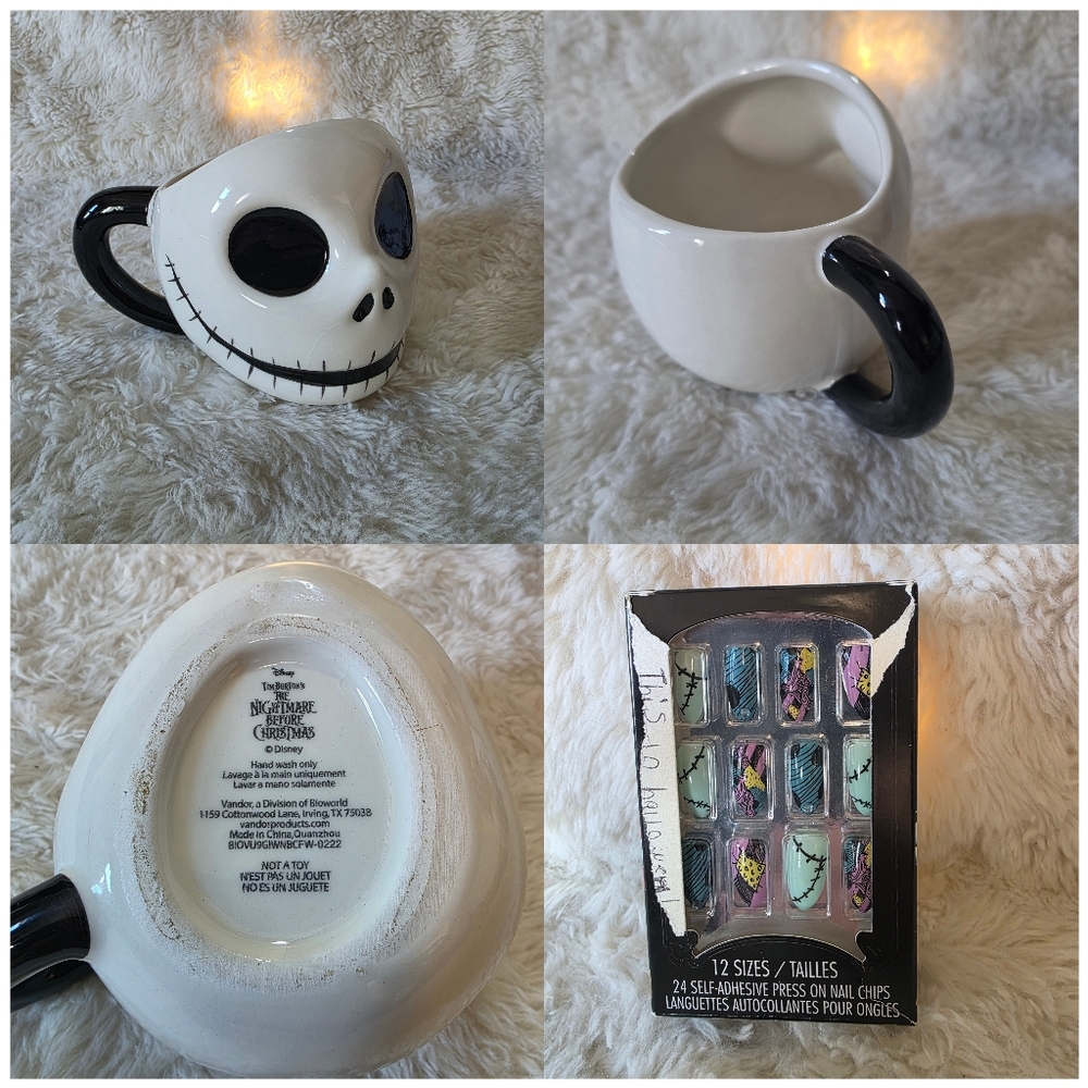 Nightmare Before Christmas Fan Collectibles Lot. Sweaters, Mugs, Funko Pops, Etc - Picture 15 of 16
